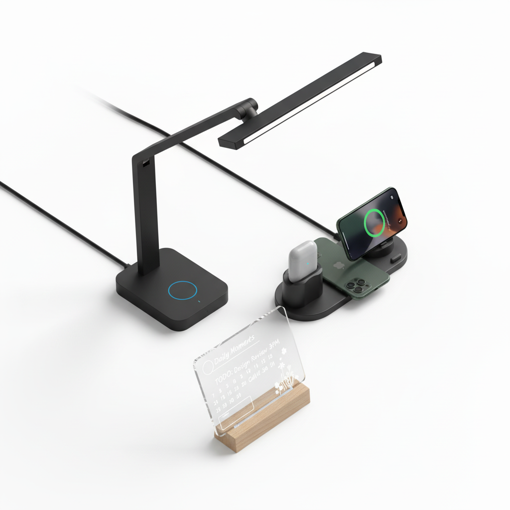 Lifestyle & Desk Starter Bundle - Flat Lay